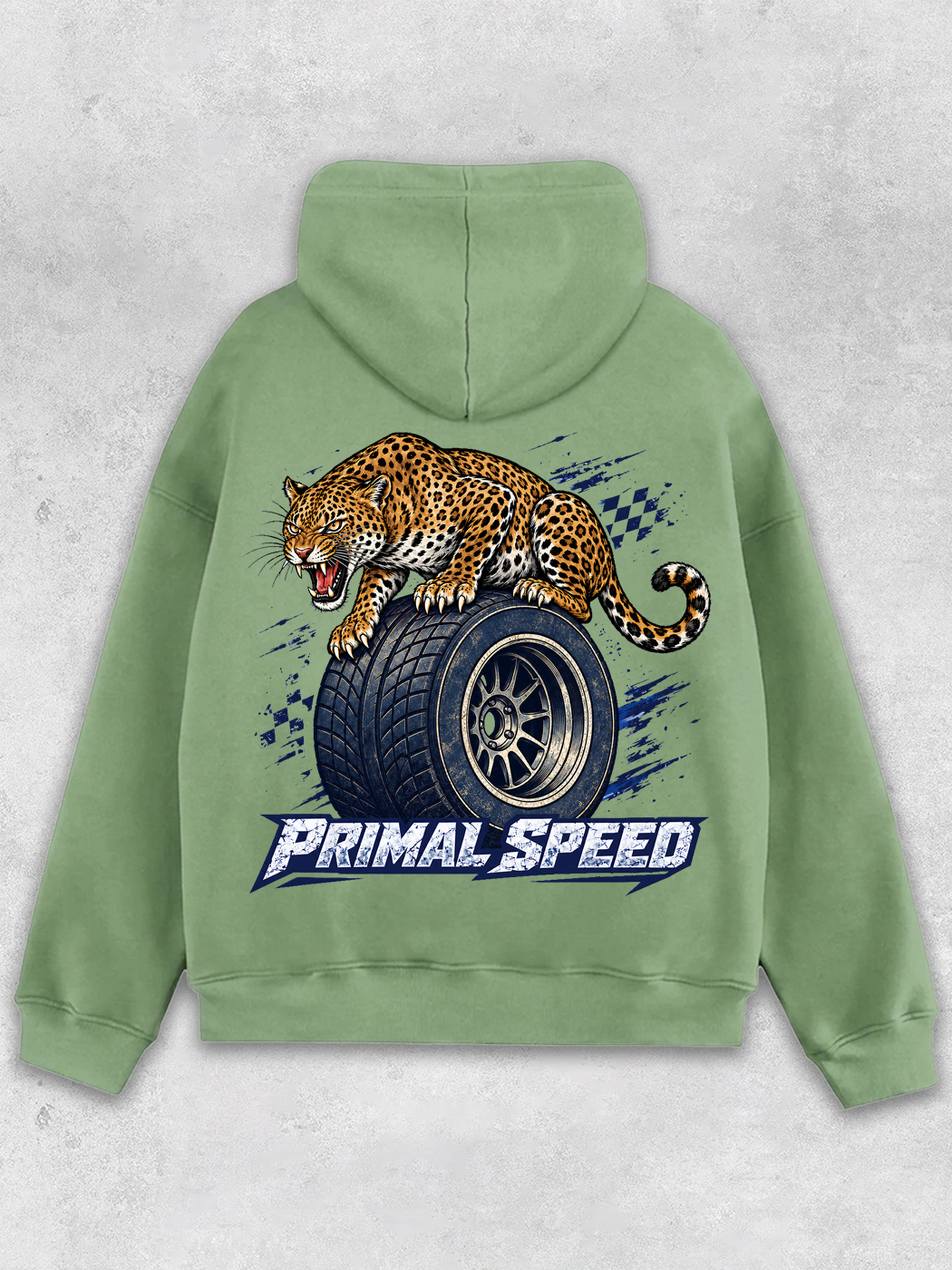 Lightupdream Primal Speed Tiger Classic Hoodie