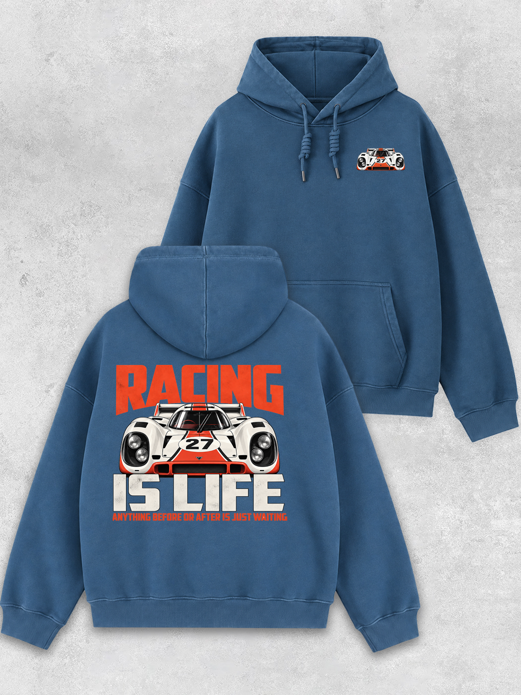 Grinram Racing Is Life Classic Hoodie