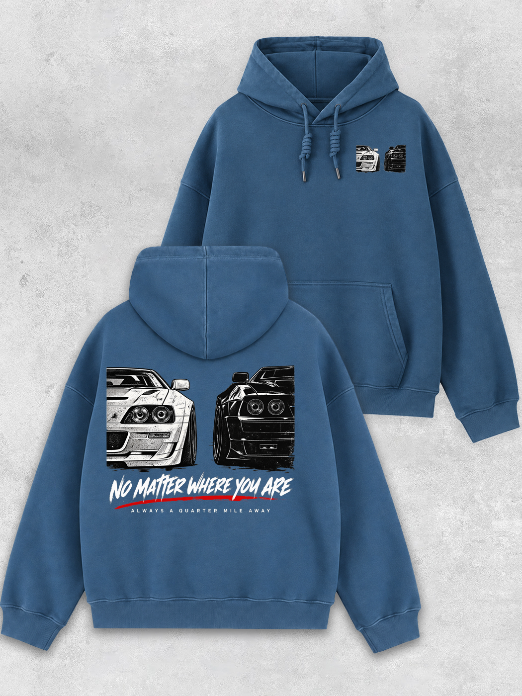 Grinram No Matter Where You Are Classic Hoodie