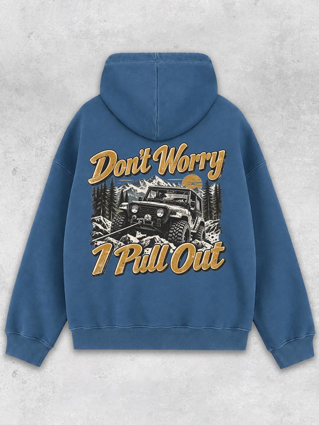 Grinram Don't Worry I Pull Out Classic Hoodie