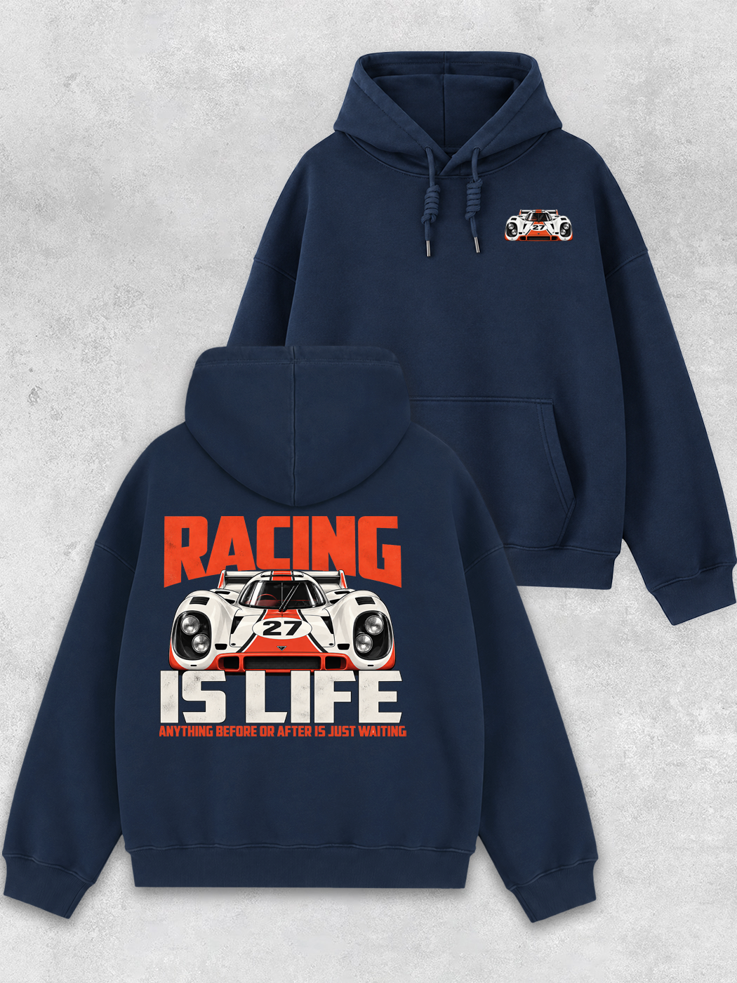 Grinram Racing Is Life Classic Hoodie