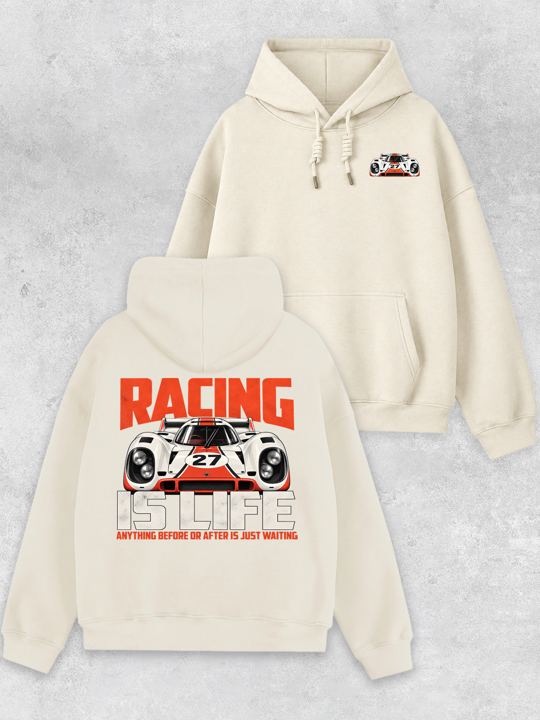 Grinram Racing Is Life Classic Hoodie