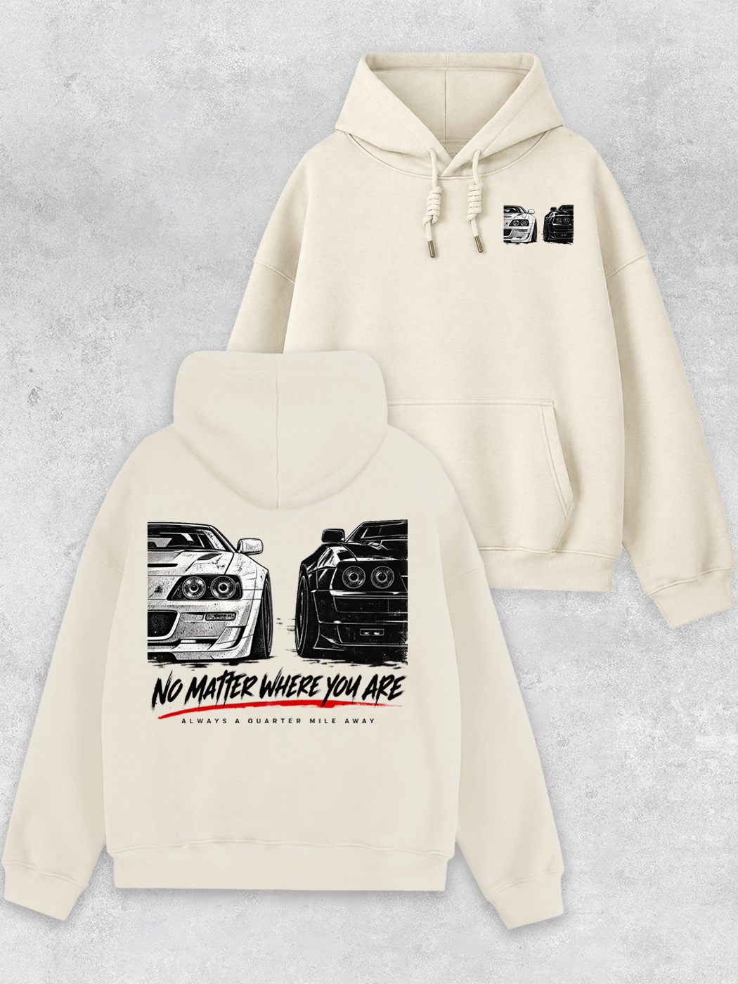 Grinram No Matter Where You Are Classic Hoodie