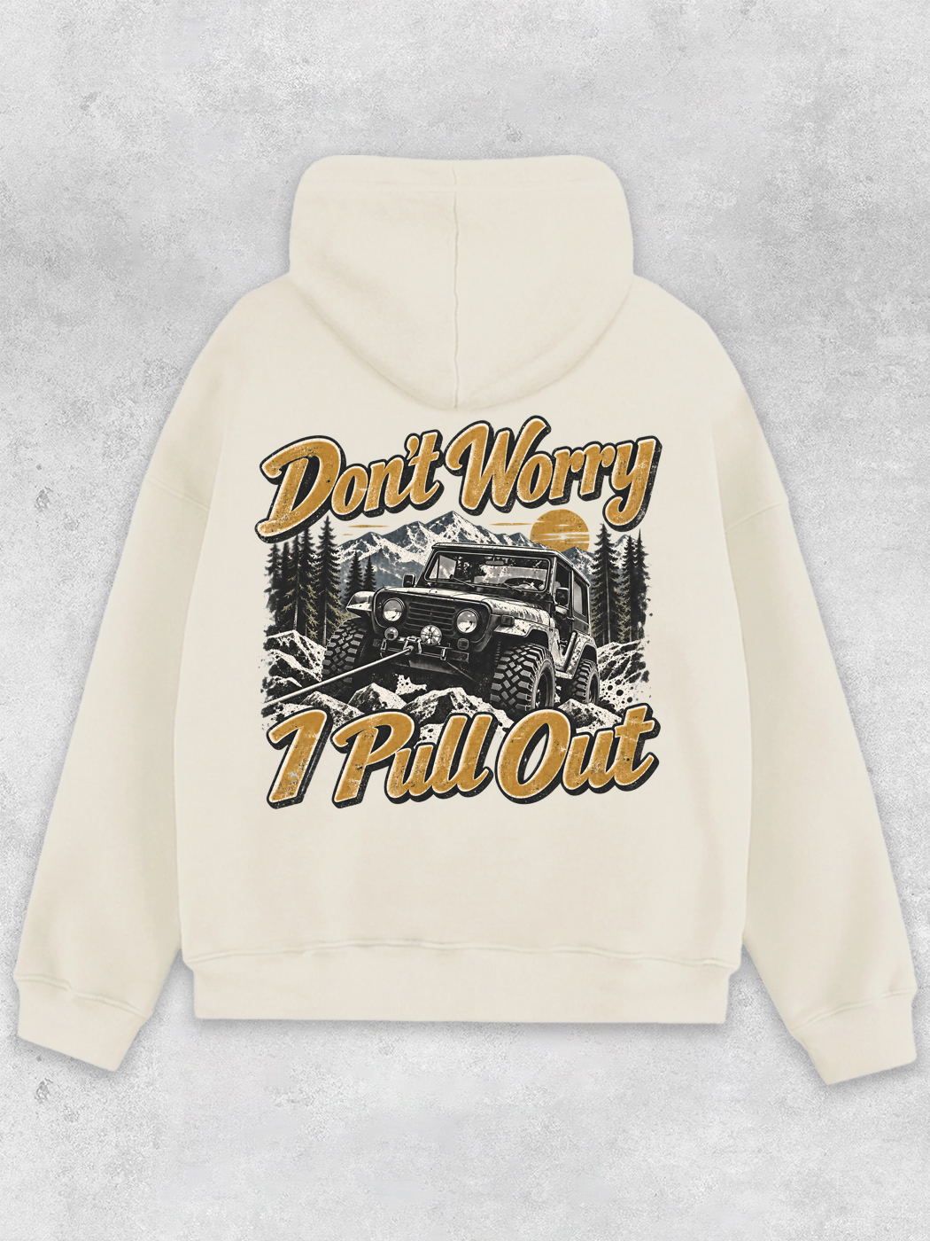 Grinram Don't Worry I Pull Out Classic Hoodie