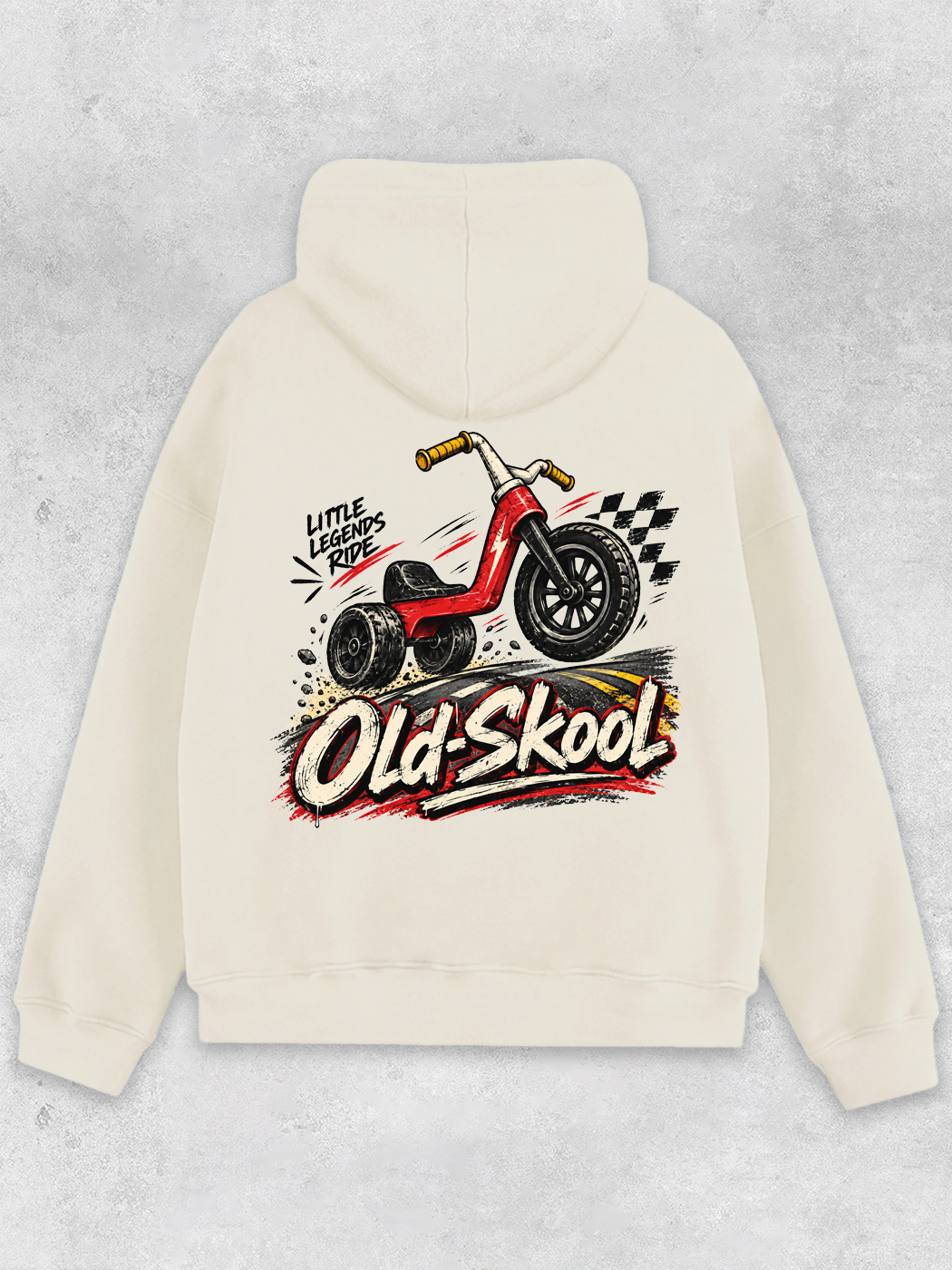 Grinram Old Skool Little Legends Ride Classic Hoodie