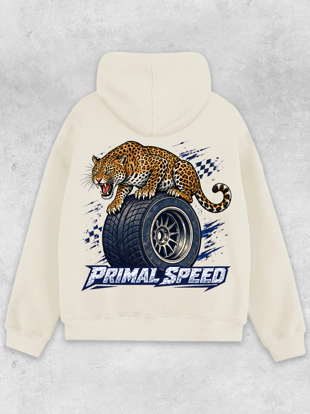 Lightupdream Primal Speed Tiger Classic Hoodie
