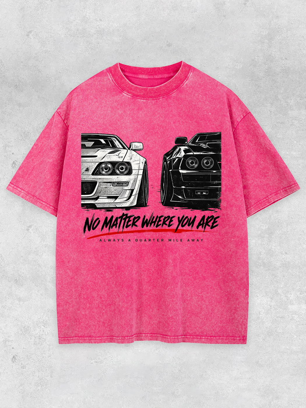 Grinram No Matter Were You Are Washed T-Shirt