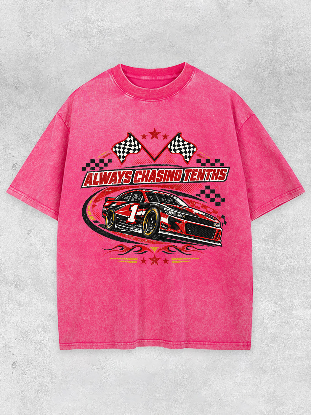 Grinram Always Chasing Tenths Washed T-Shirt
