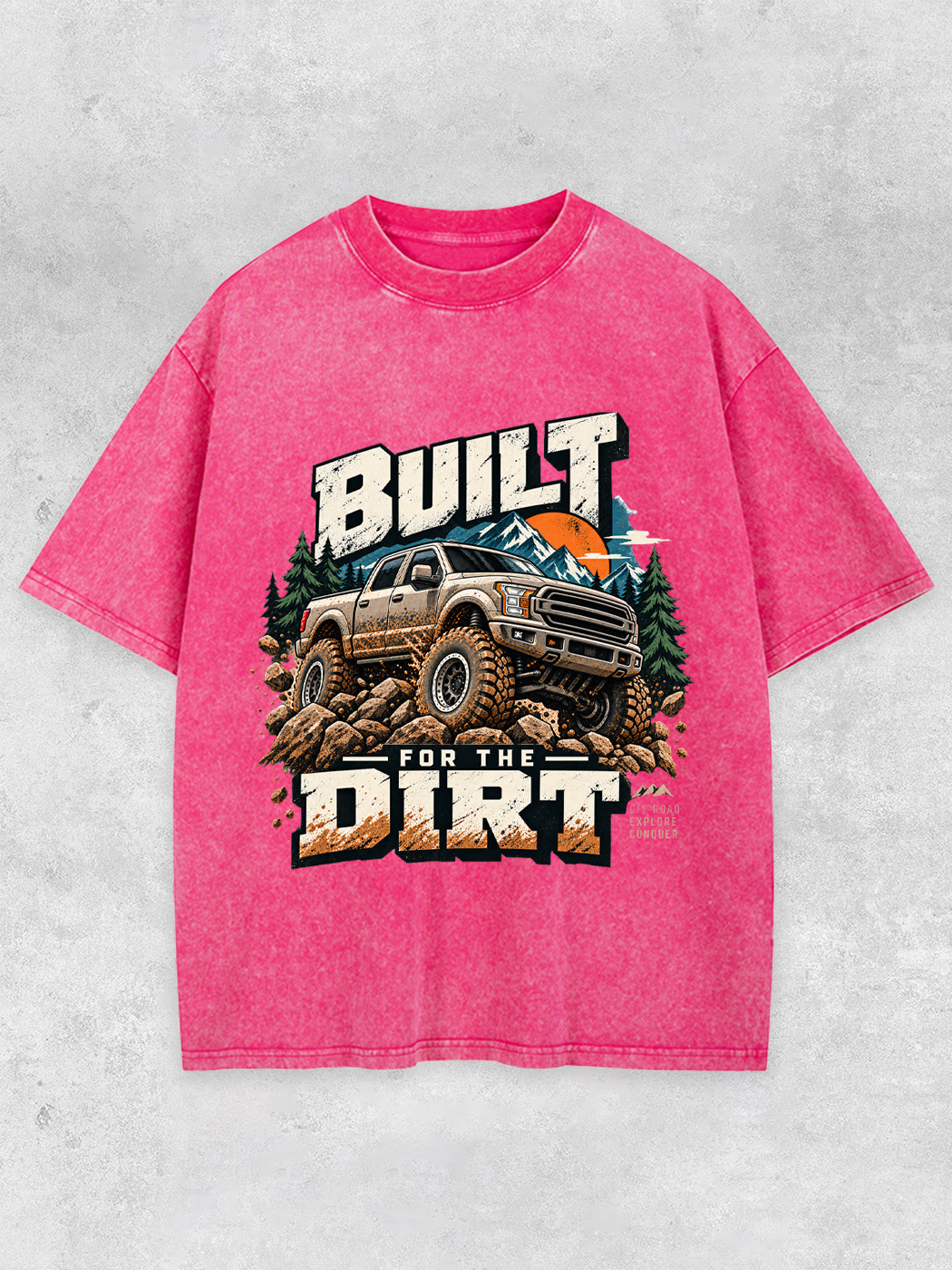 Grinram Built For The Dirt Washed T-Shirt