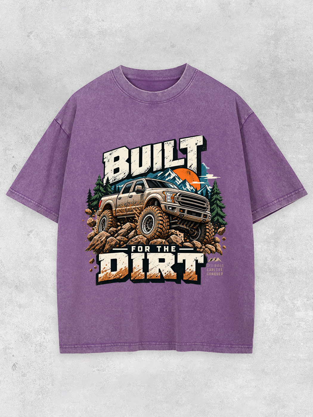 Grinram Built For The Dirt Washed T-Shirt