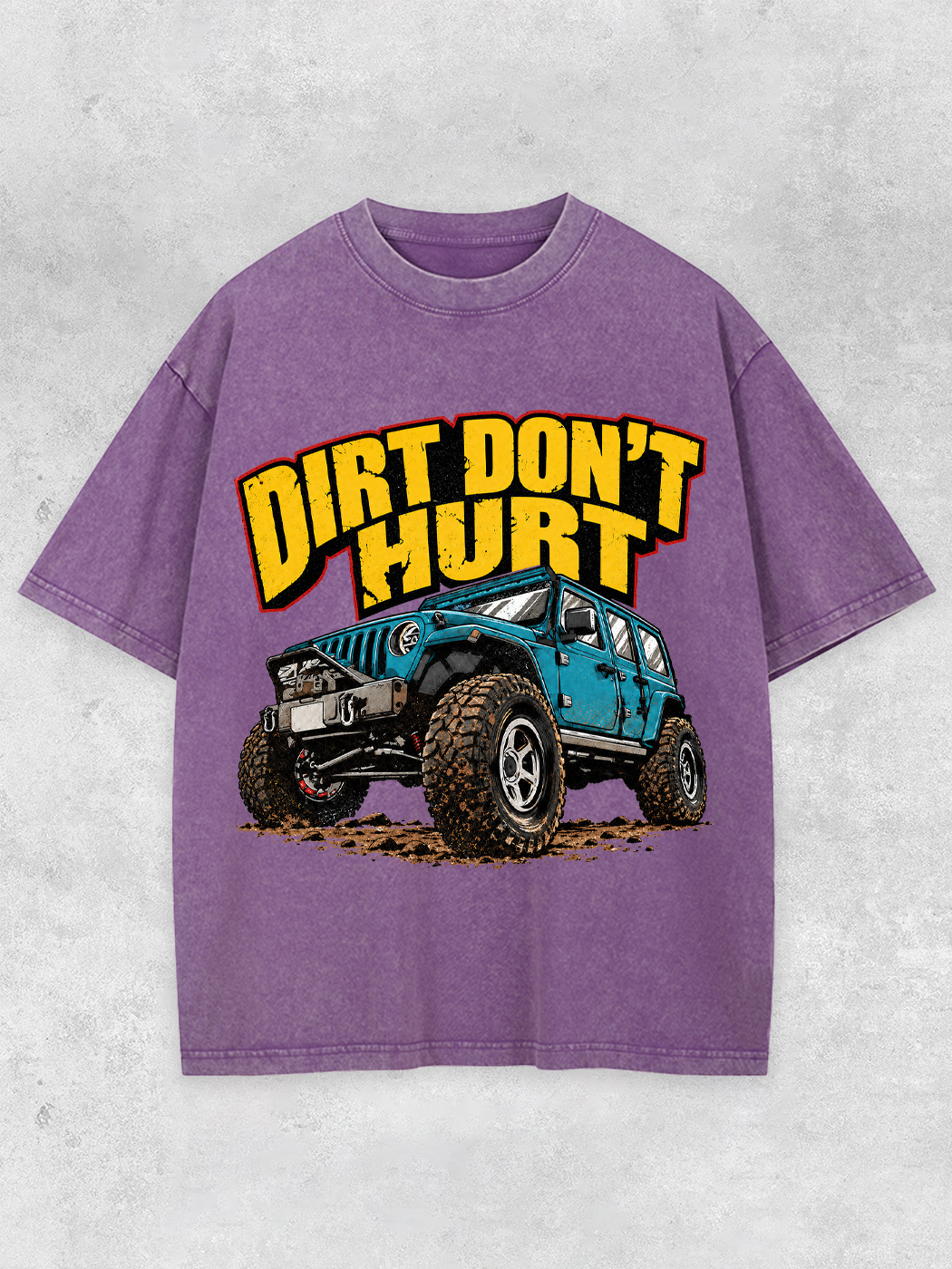 Grinram Dirt Don't Hurt Off Road Washed T-Shirt