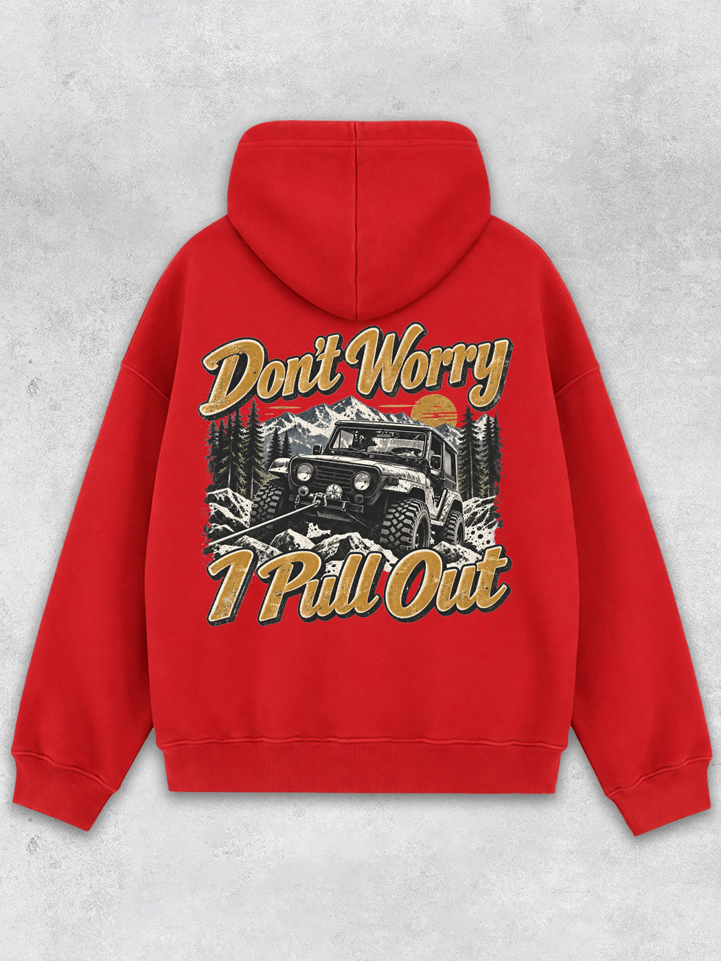 Grinram Don't Worry I Pull Out Classic Hoodie