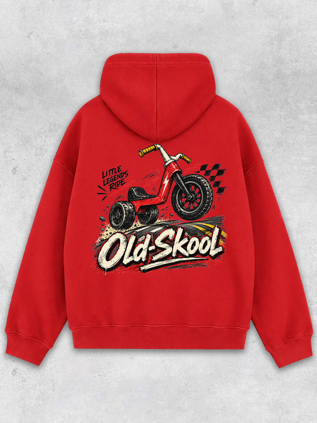 Grinram Old Skool Little Legends Ride Classic Hoodie