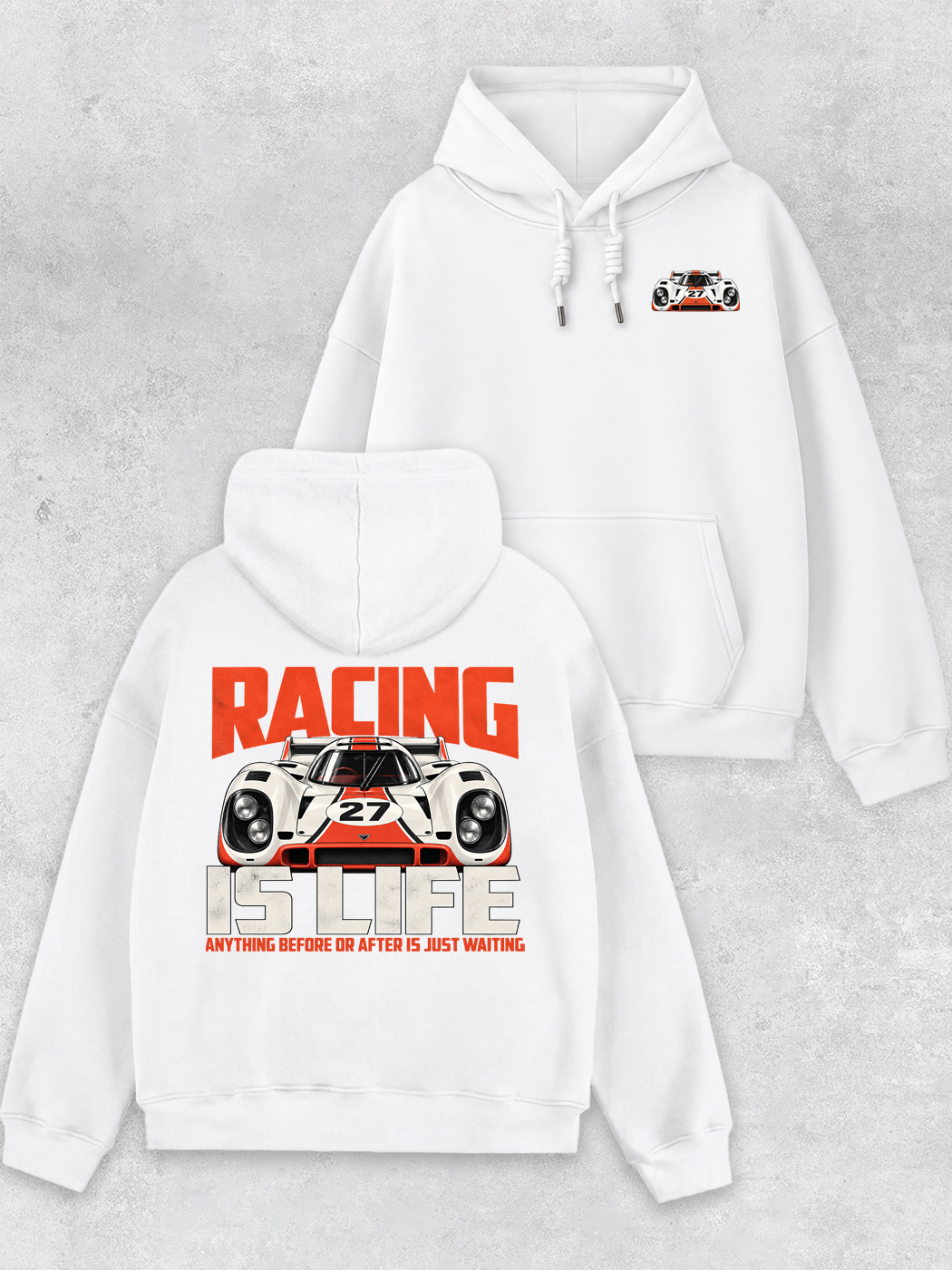 Grinram Racing Is Life Classic Hoodie