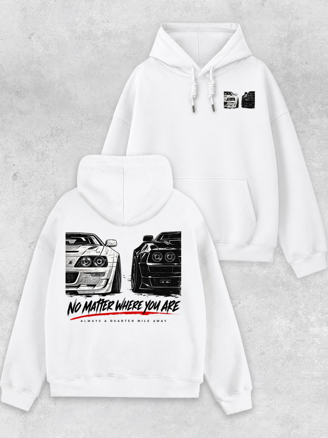 Grinram No Matter Where You Are Classic Hoodie