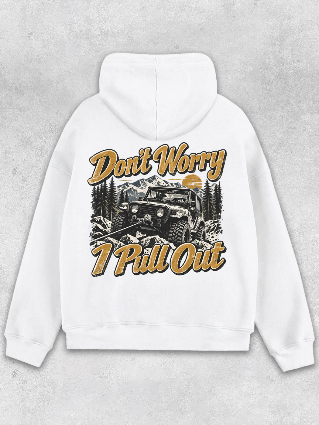 Grinram Don't Worry I Pull Out Classic Hoodie