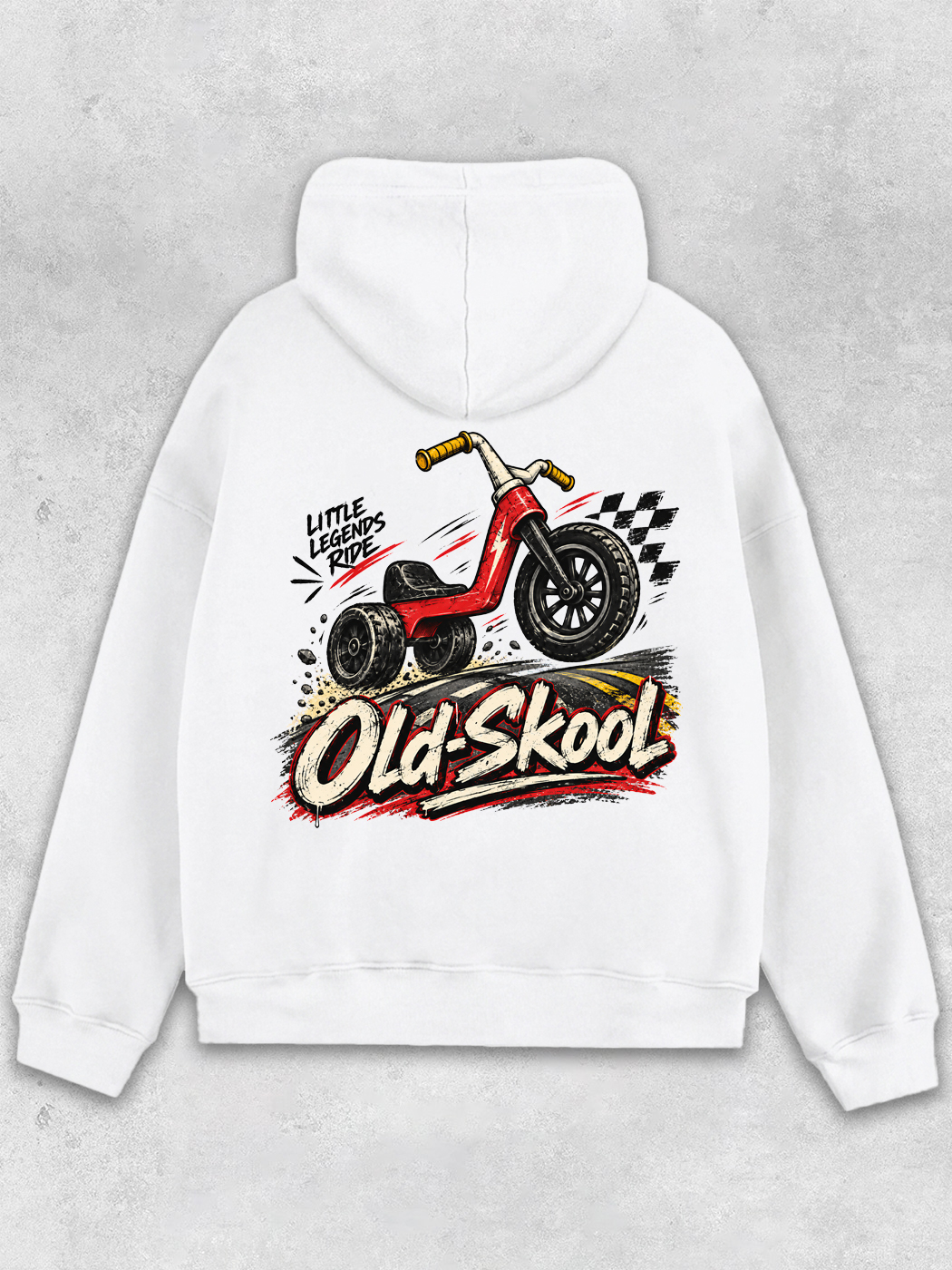 Grinram Old Skool Little Legends Ride Classic Hoodie