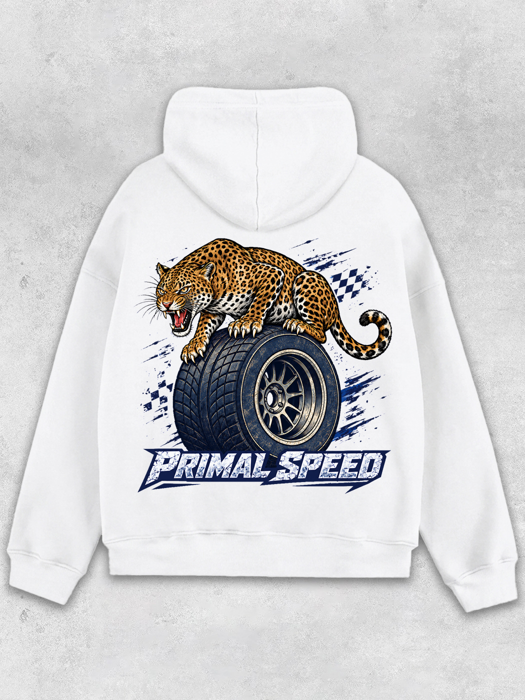 Lightupdream Primal Speed Tiger Classic Hoodie