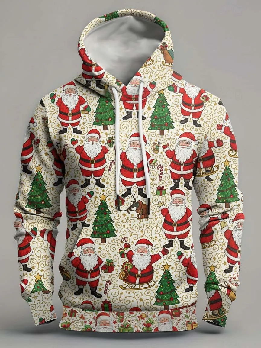 Casual Hoodie Christmas Sweatshirt