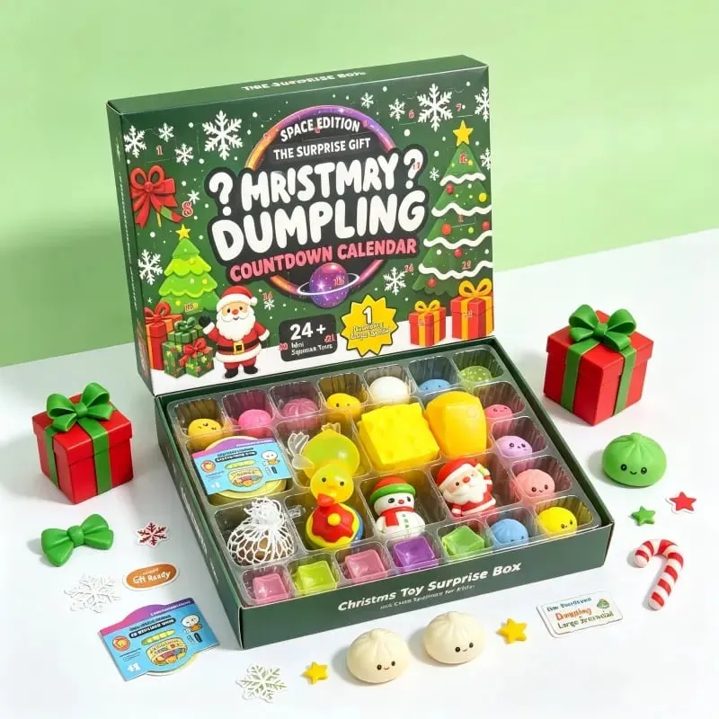 2026 Christmas Mini Squishies Advent Calendar