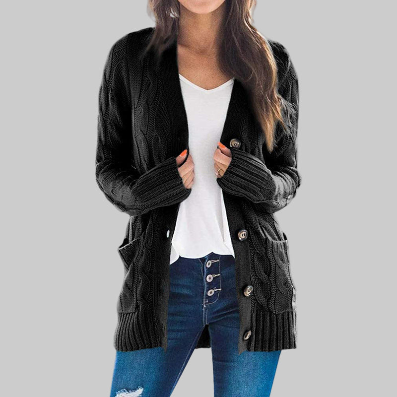  Casual Long Sleeve Button Down Cardigan