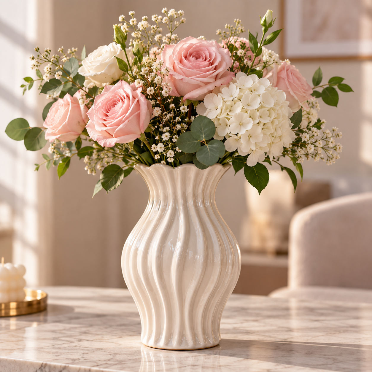 Vases, Flowers & Floral Decor
