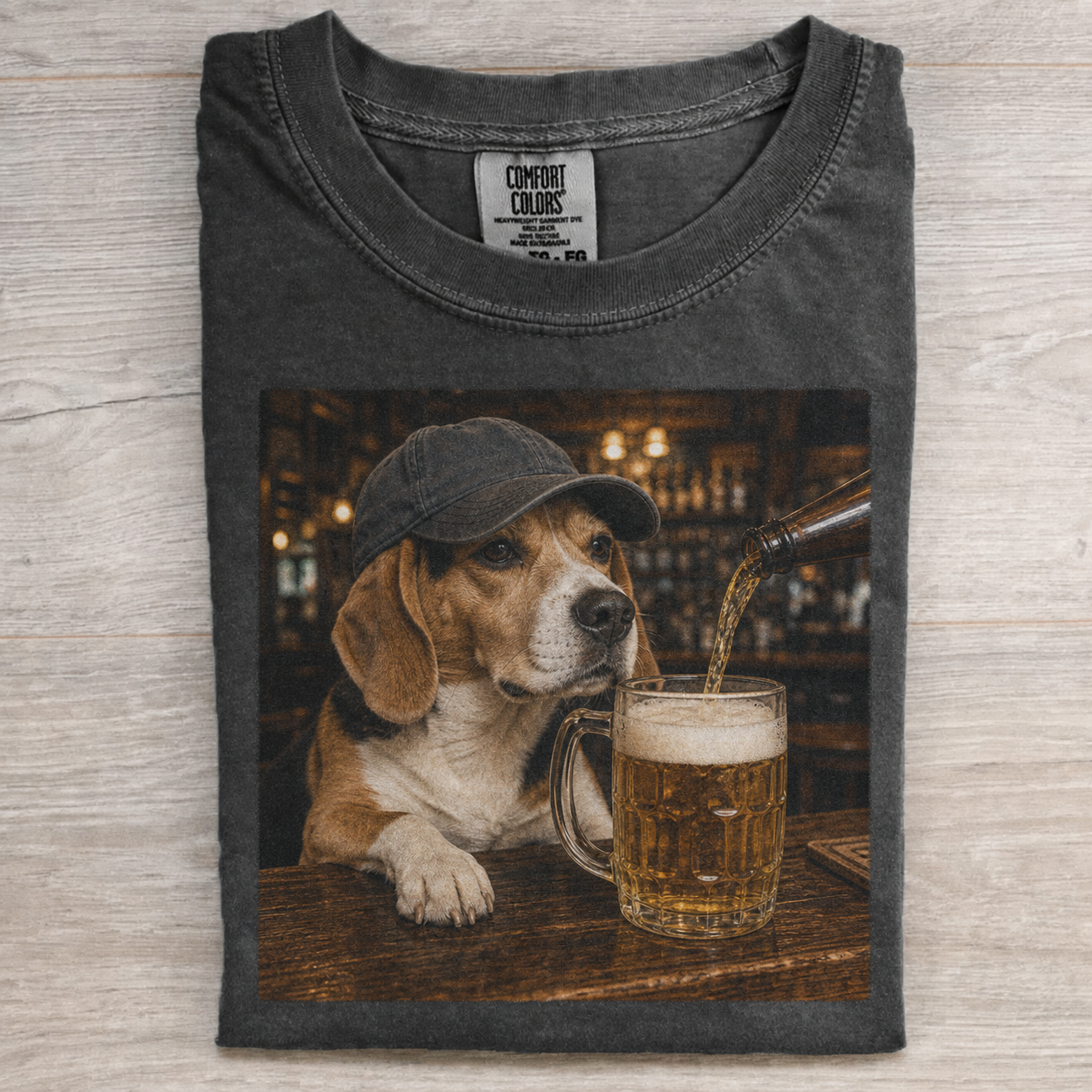 Weekend Pub Beagle Graphic T-shirt