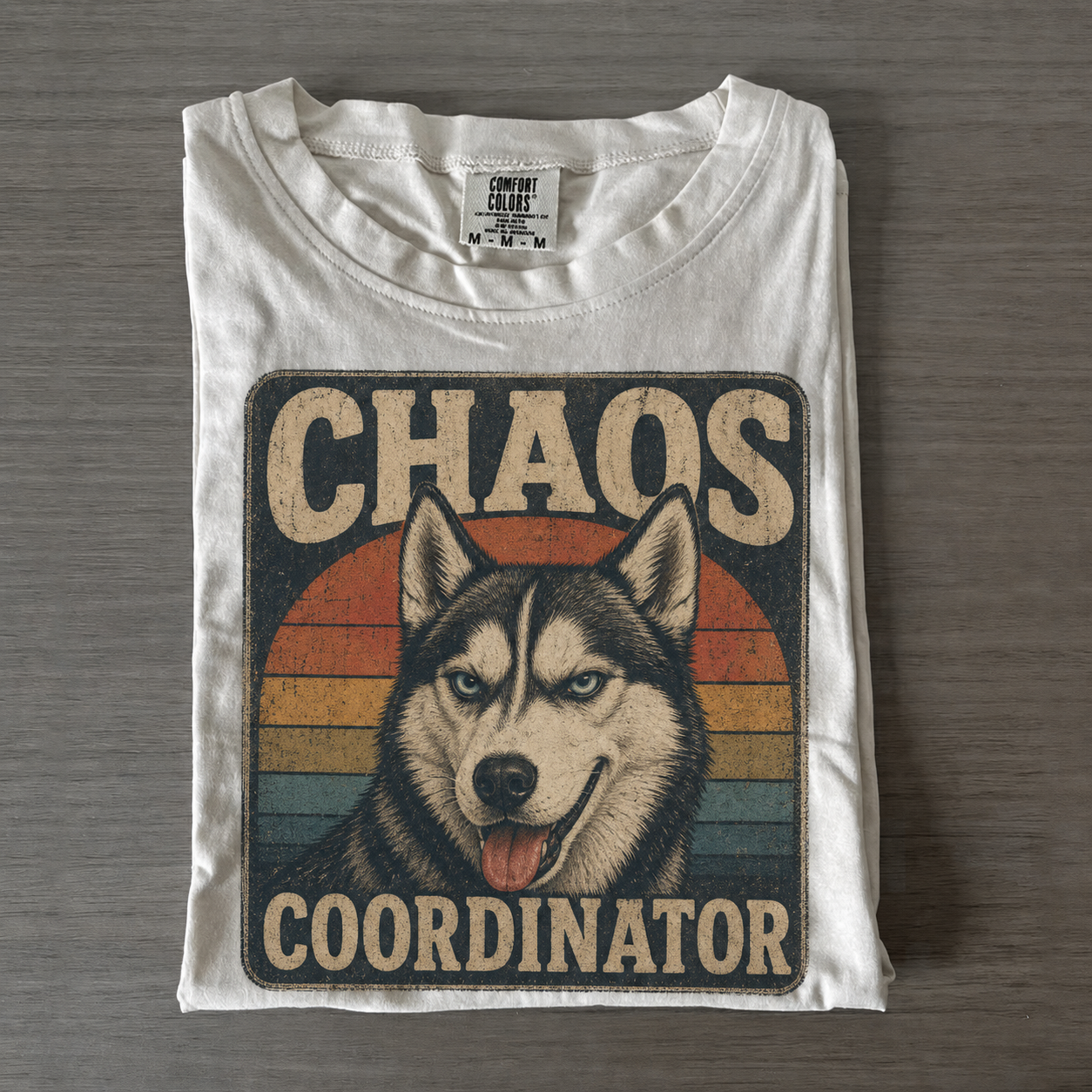 Husky Chaos Coordinator T-shirt