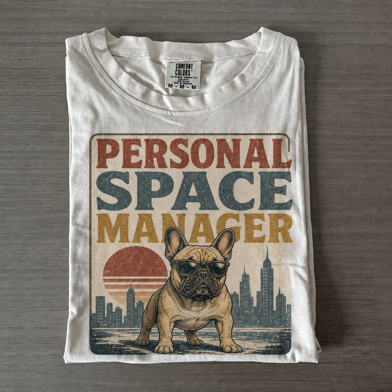 Frenchie Personal Space Manager T-shirt