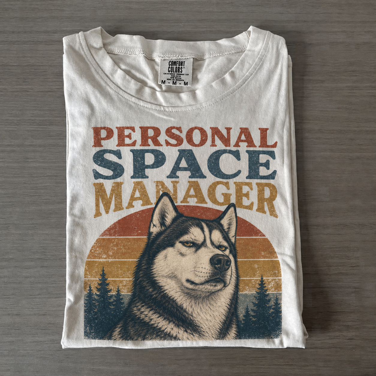 Husky Personal Space Manager T-shirt