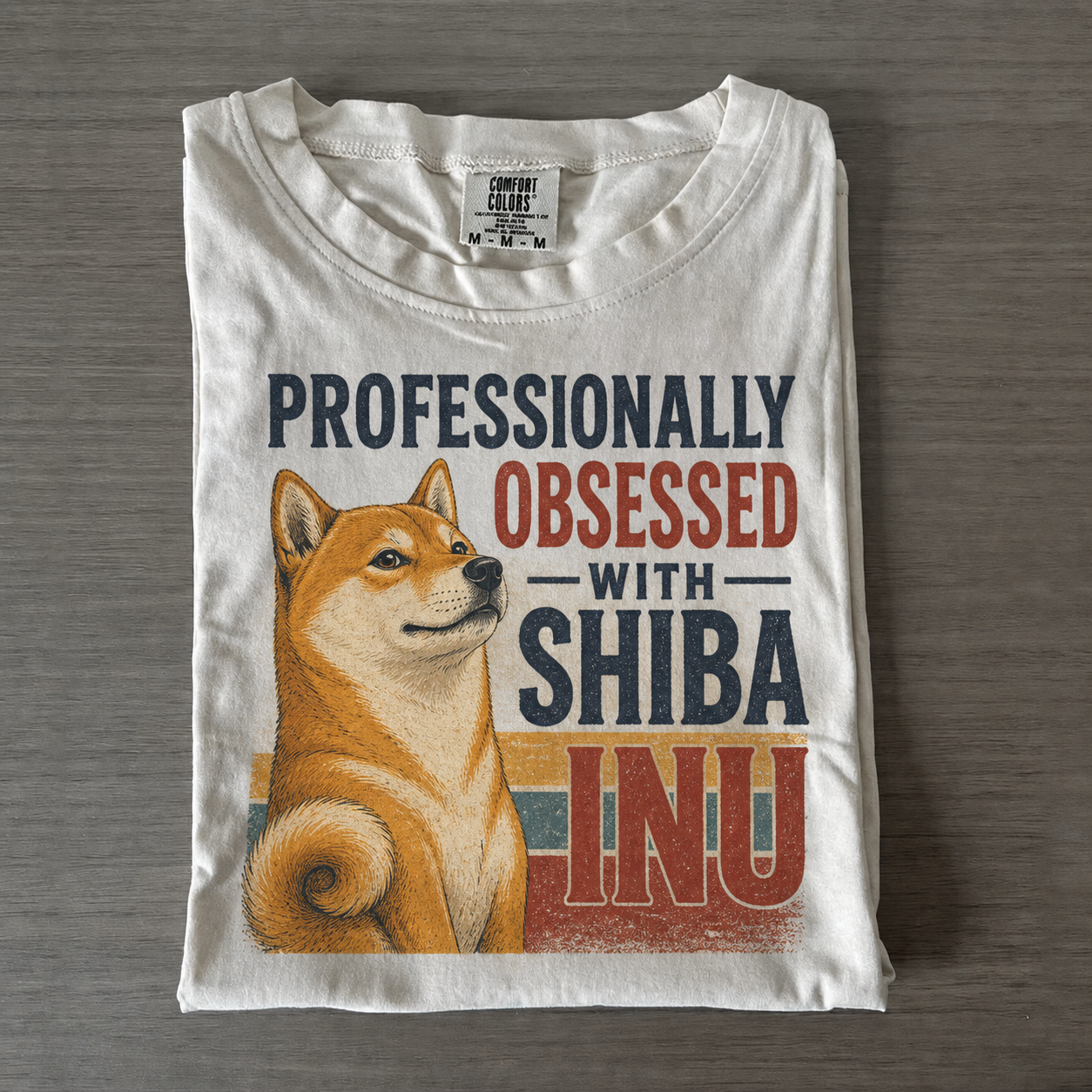 Professionally Obsessed With Shiba T-shirt