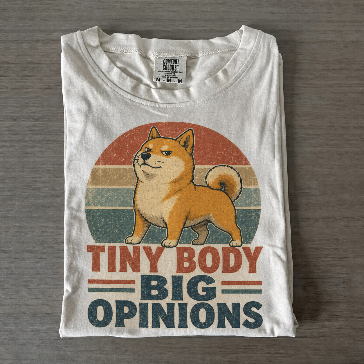 Shiba Big Opinions T-shirt