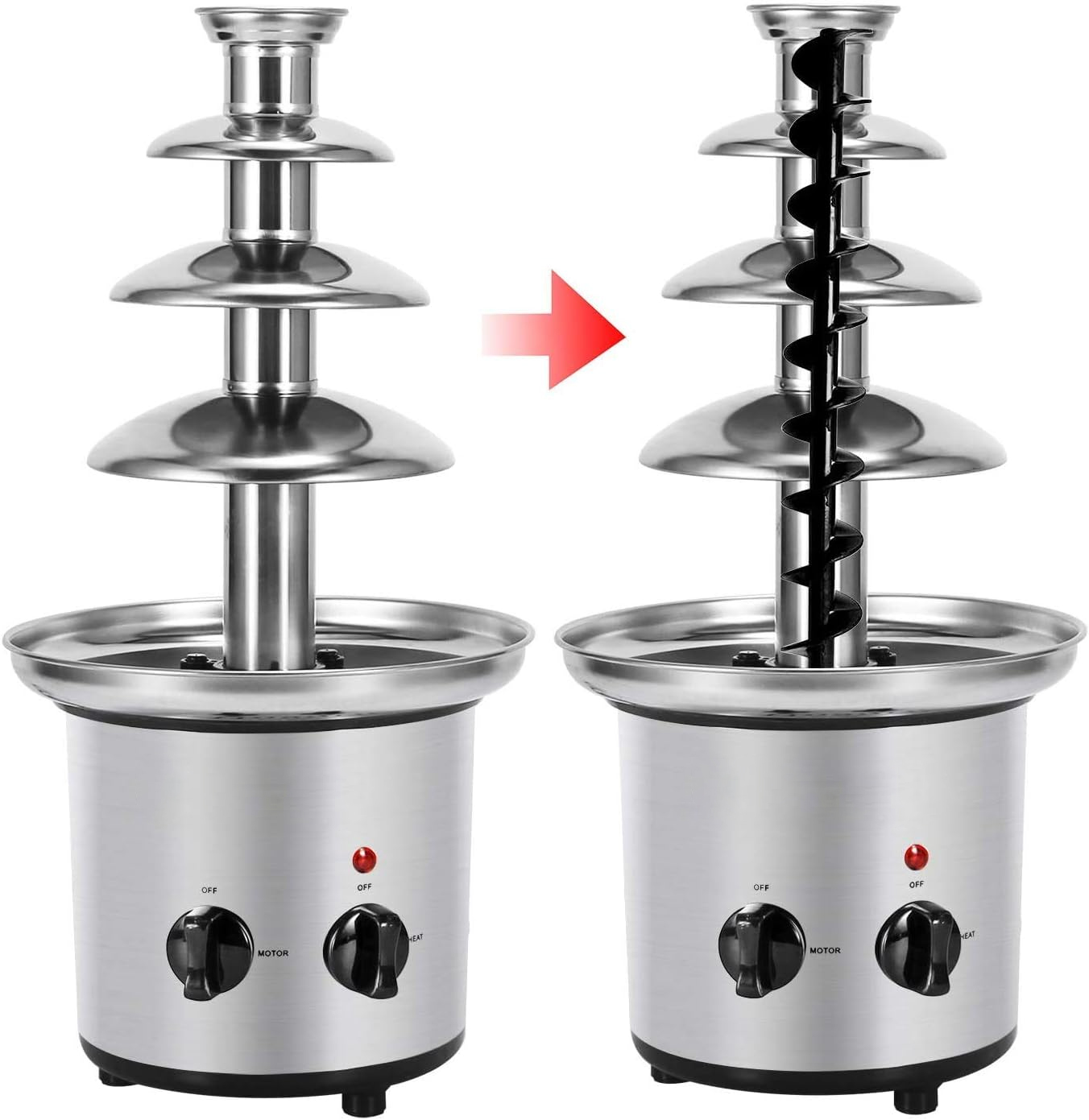 Meliivia Chocolate Fountain