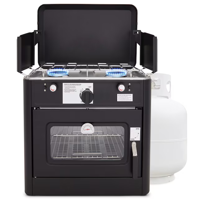 Meliivia 2-in-1 Propane Stove & Oven