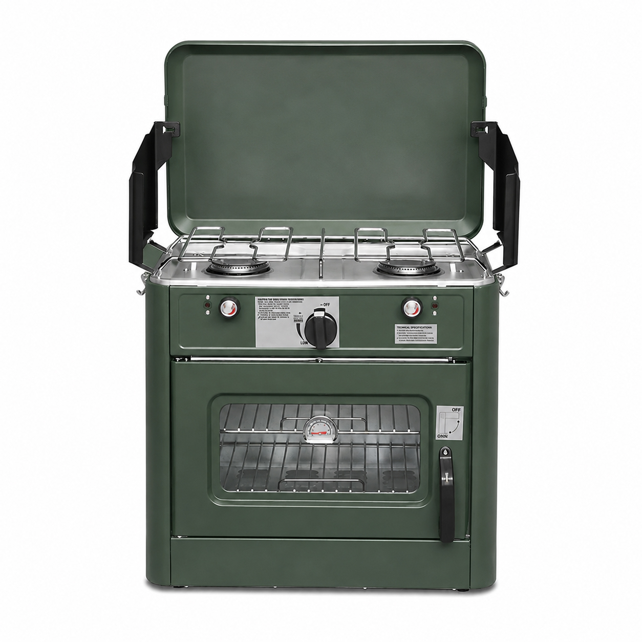 Meliivia 2-in-1 Propane Stove & Oven