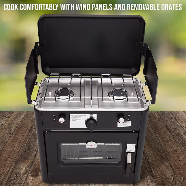 Meliivia 2-in-1 Propane Stove & Oven