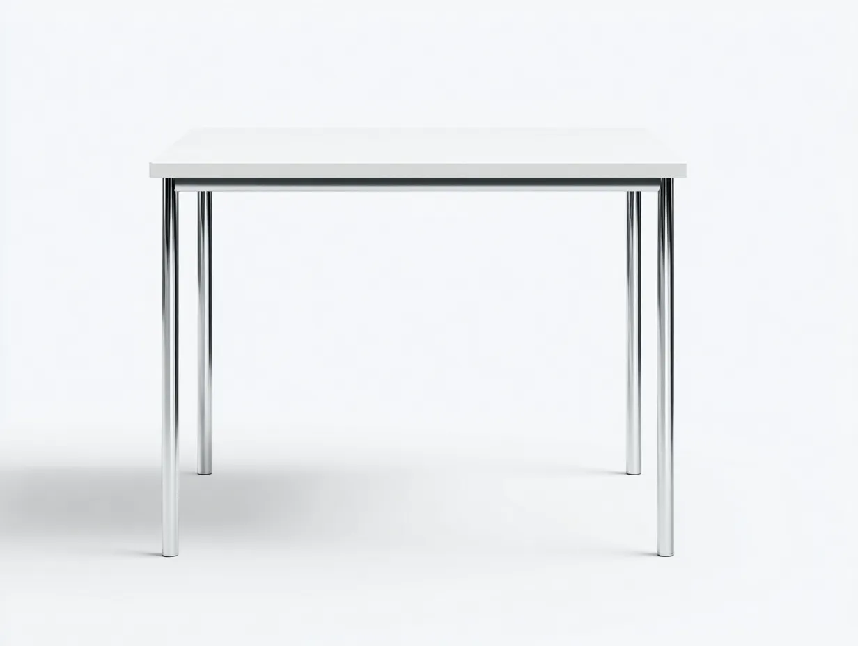 Bureau de travail en verre 160×80×75 cm – bois naturel foncé – design moderne pour bureau-Pavoradohome