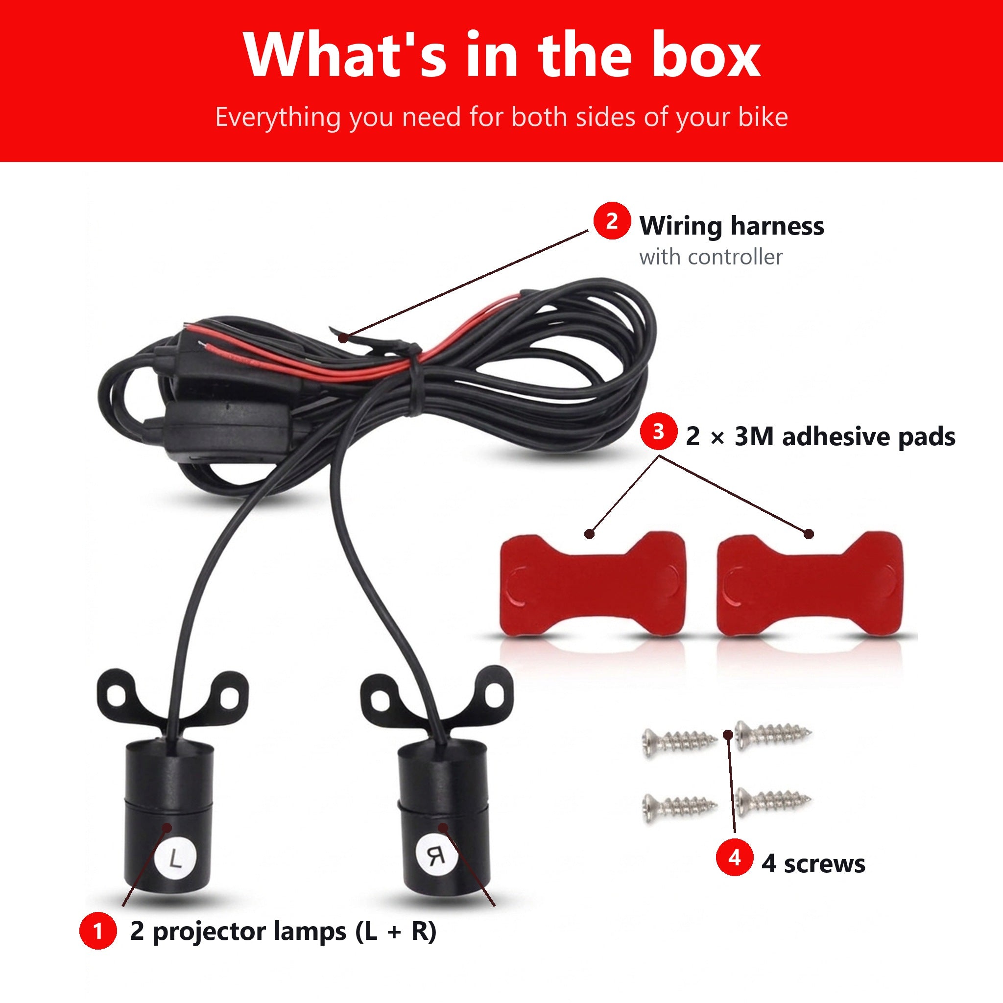 Hljssy™Motorcycle Projector Kit