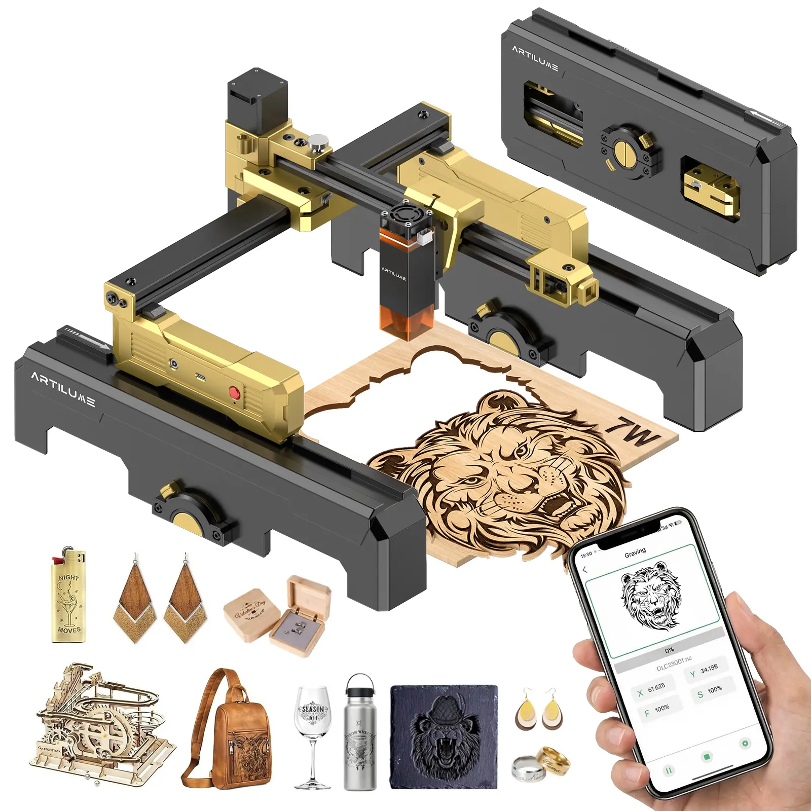 T1 Portable Laser Engraving Machine