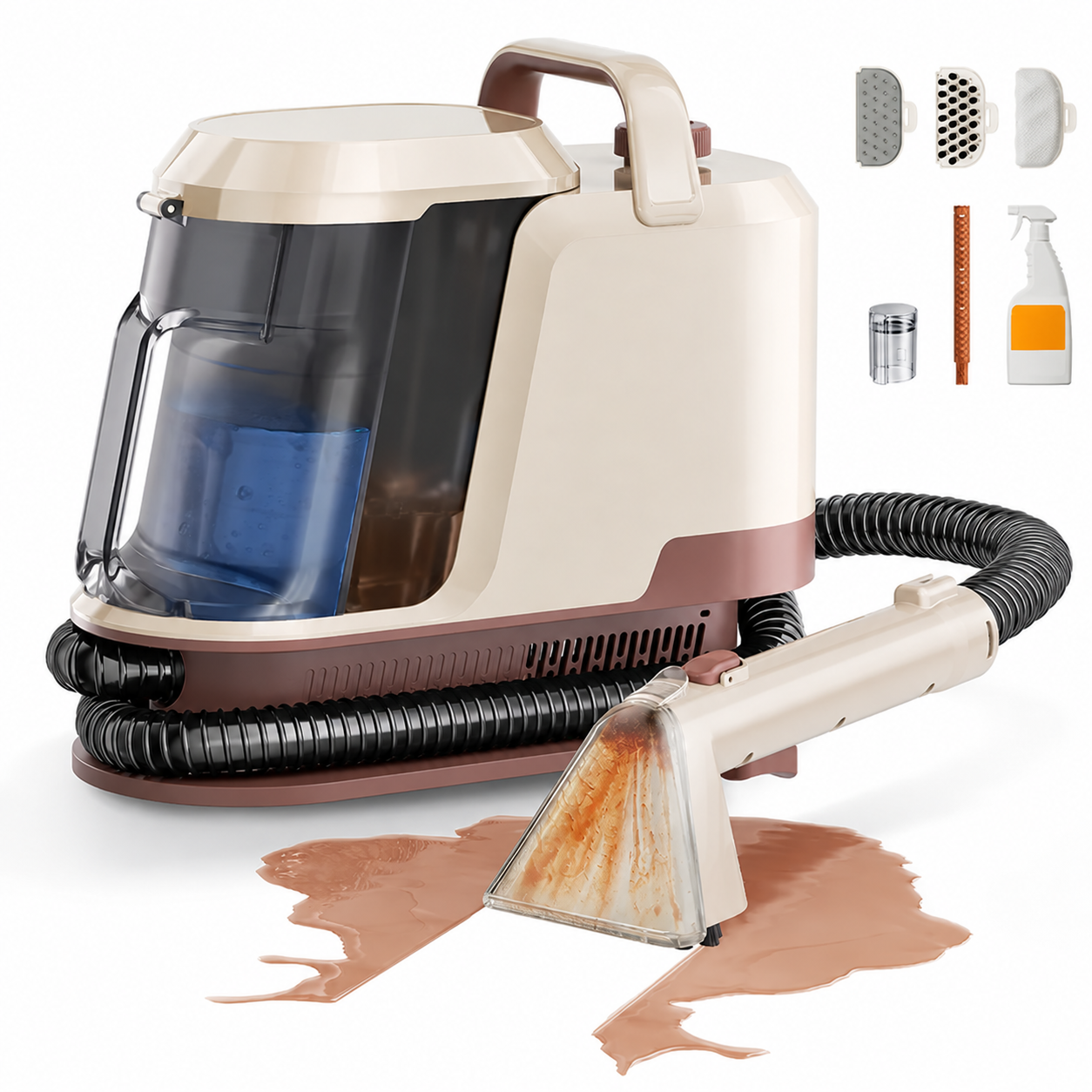 Y100 Pro Pet cleaner and accessories