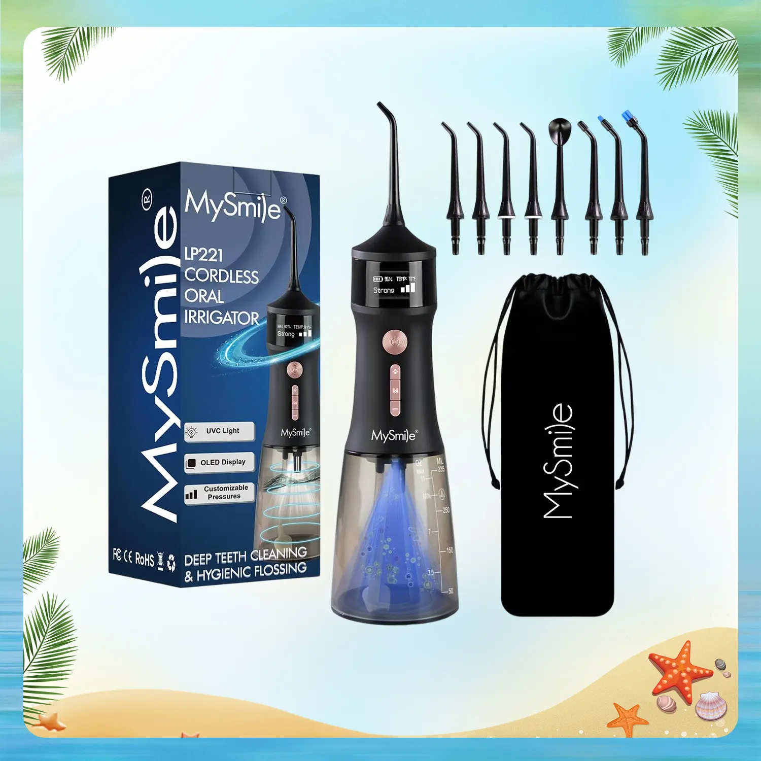 LP221 Cordless UVC Water Flosser