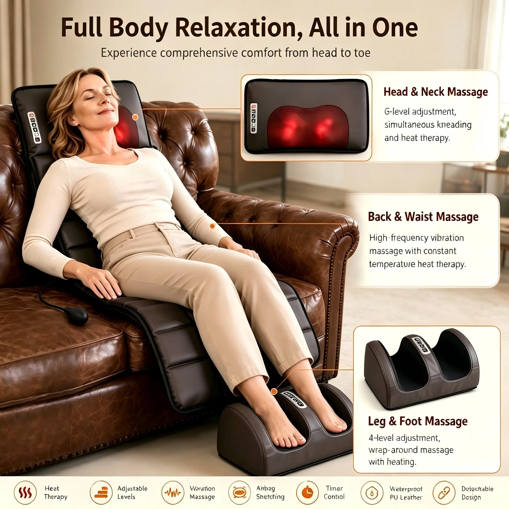Full body massage mat product image 3