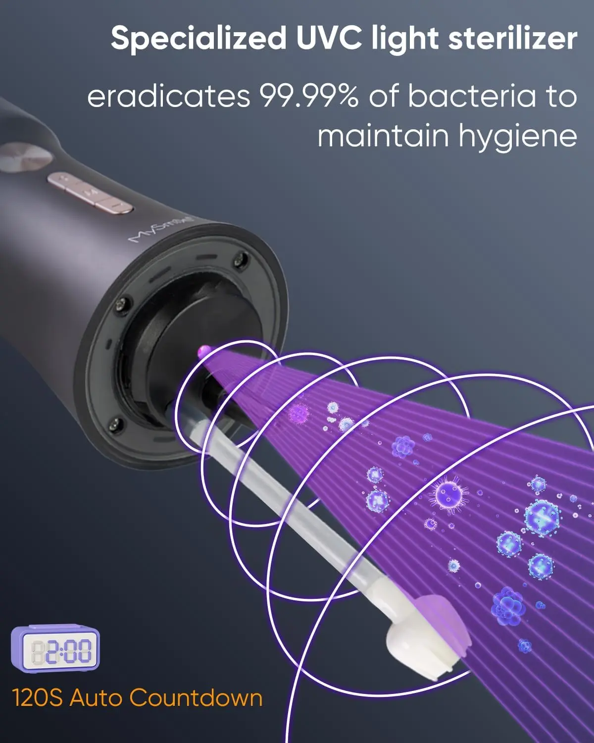LP221 Cordless UVC Water Flosser