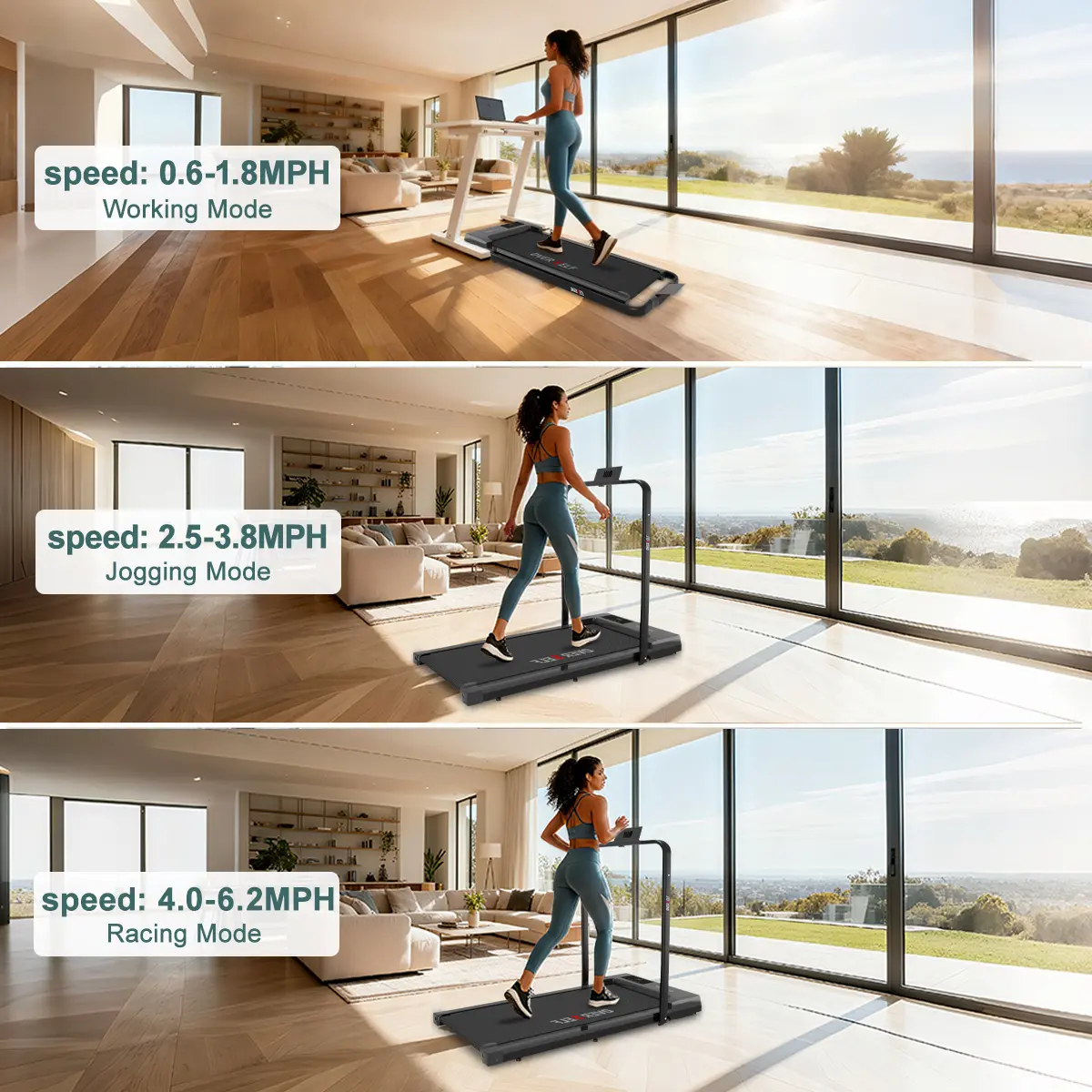 walking and jogging treadmill