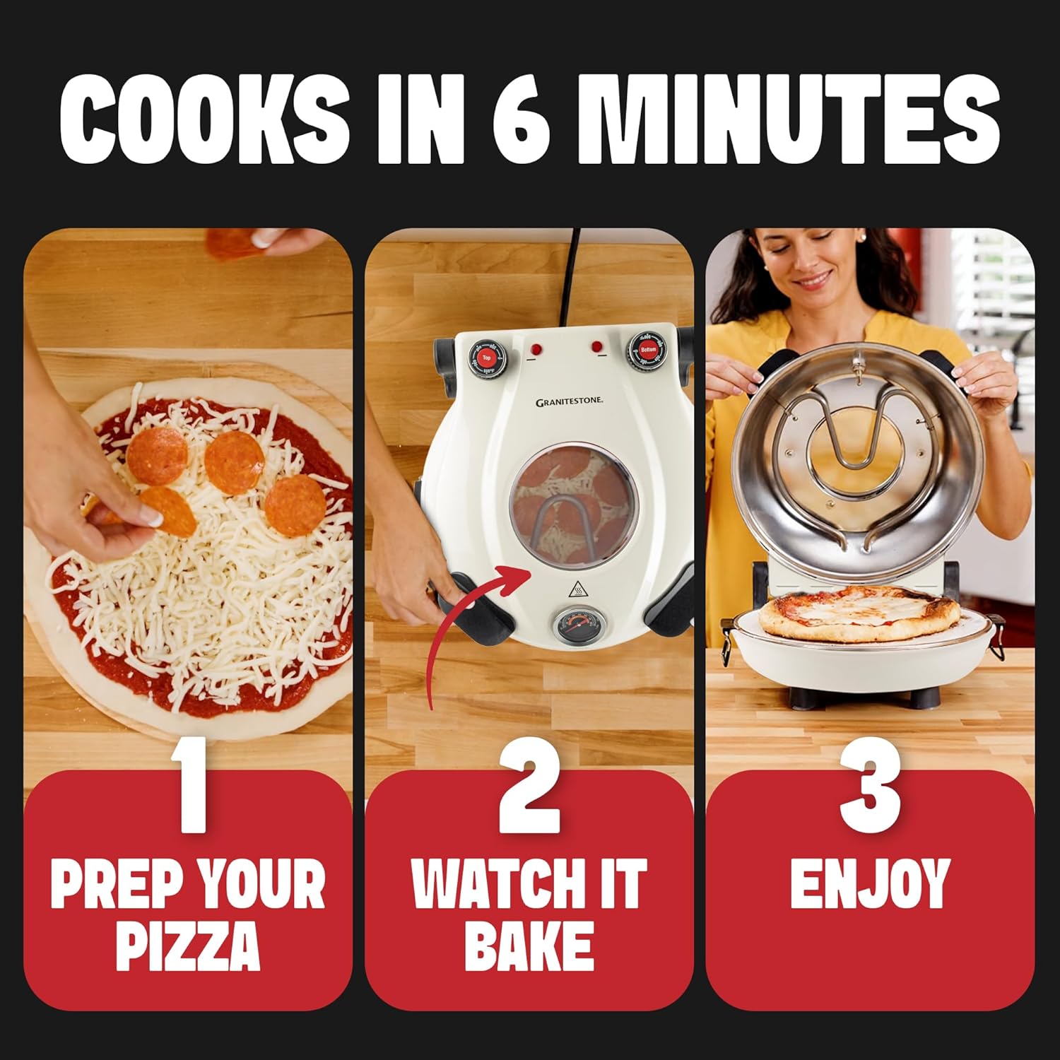 Natural ceramic pizza stone