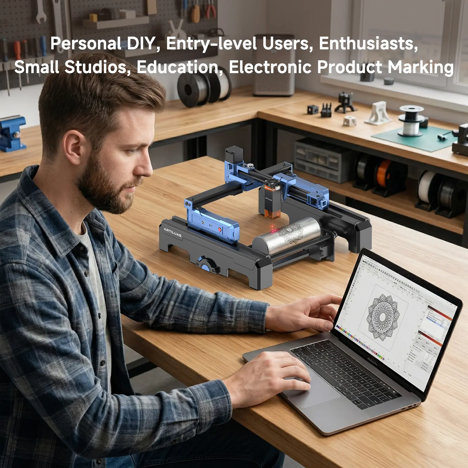 T1 Portable Laser Engraving Machine