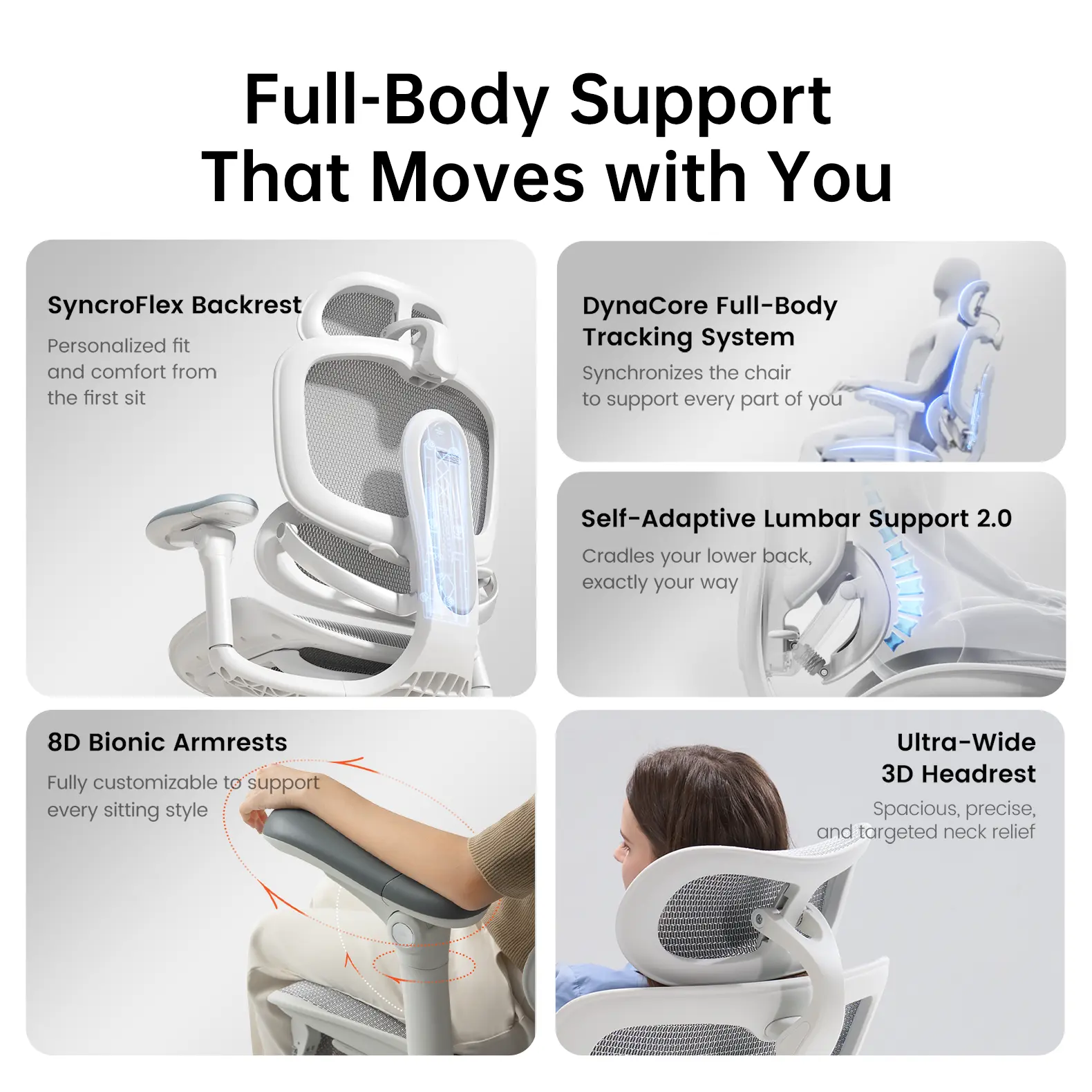 2026 Popular Ergonomic Office Chair - Breathable Mesh, Adjustable Support