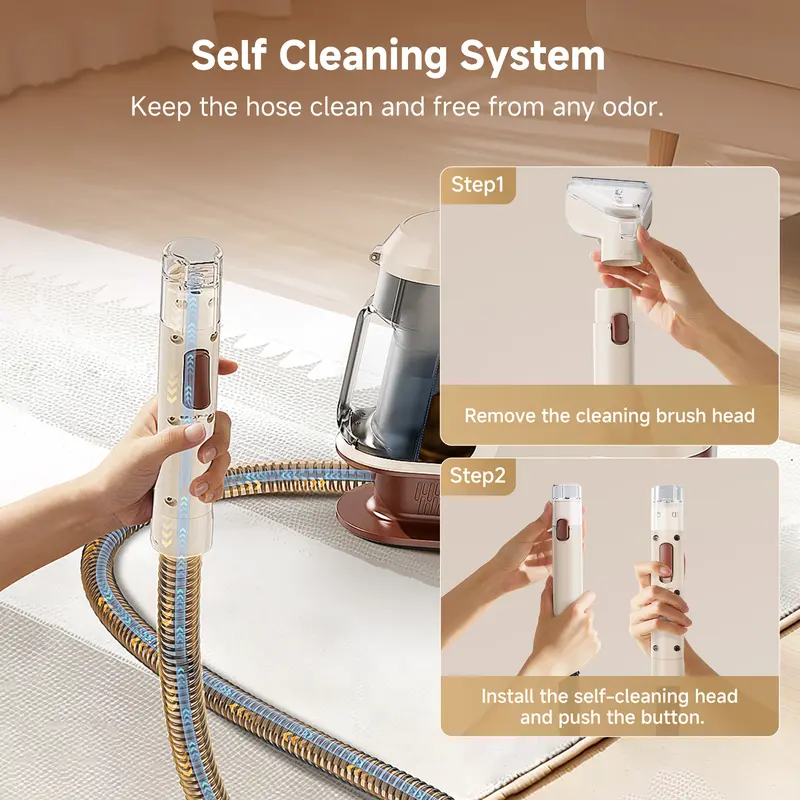 Y100 Pro Pet self-cleaning hose