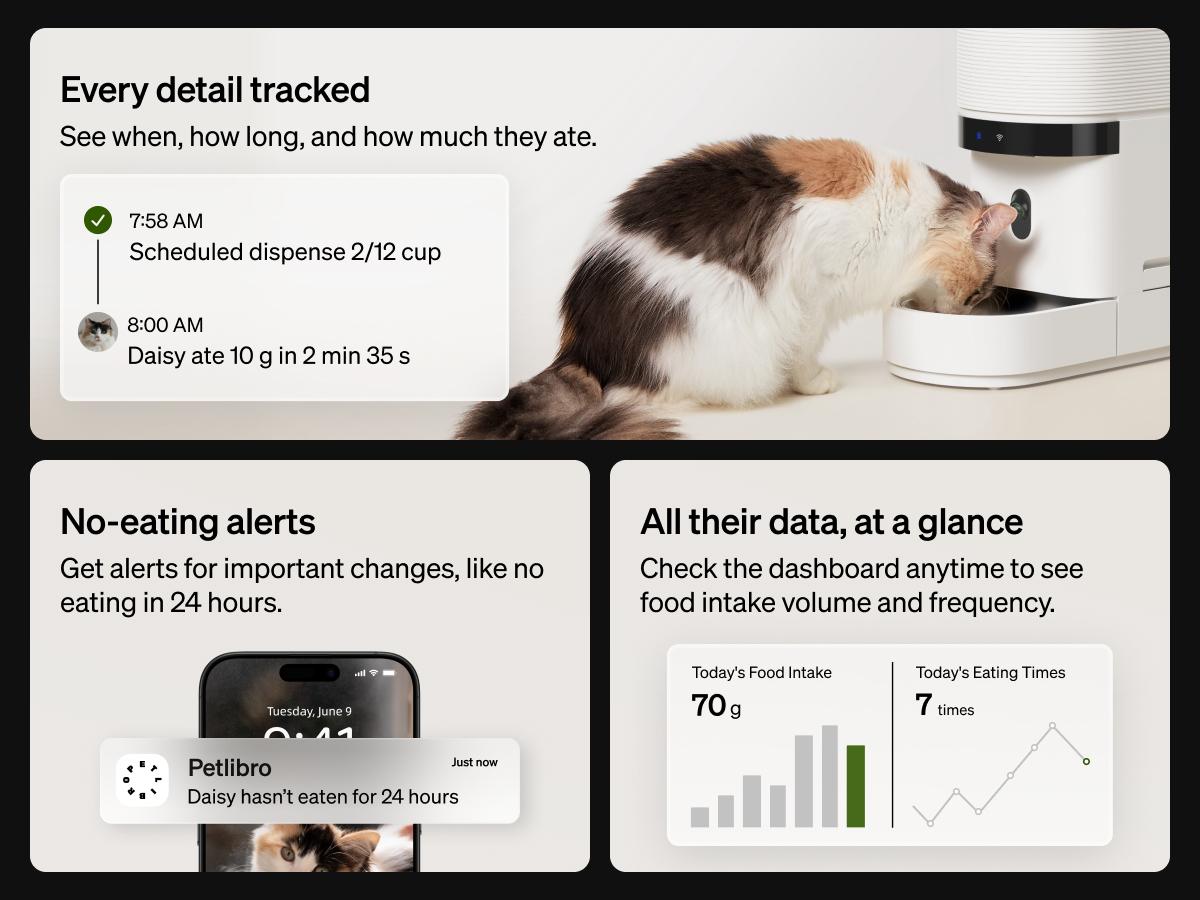 PETLIBRO automatic cat feeder product detail image