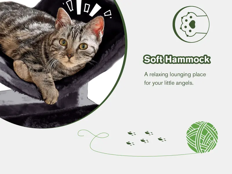 Multi-level cat tree tower product image 14